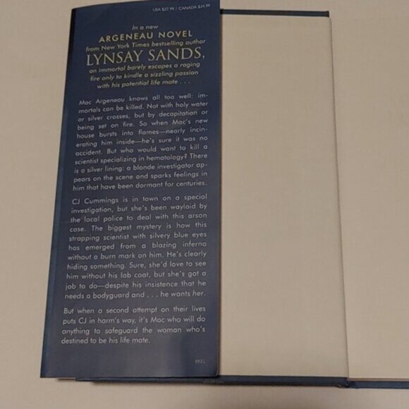 3/$13  Argenau 32. Meant to be Immortal by Lynsay Sands 2021 adult book - Picture 3 of 6